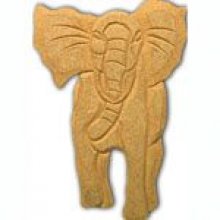 Eléphant MDF à peindre 11 cm x 15 cm